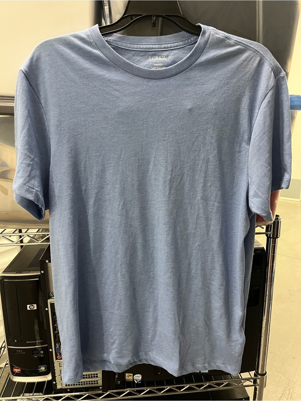 J. Crew Men’s Classic Crewneck T-Shirt - Light Blue